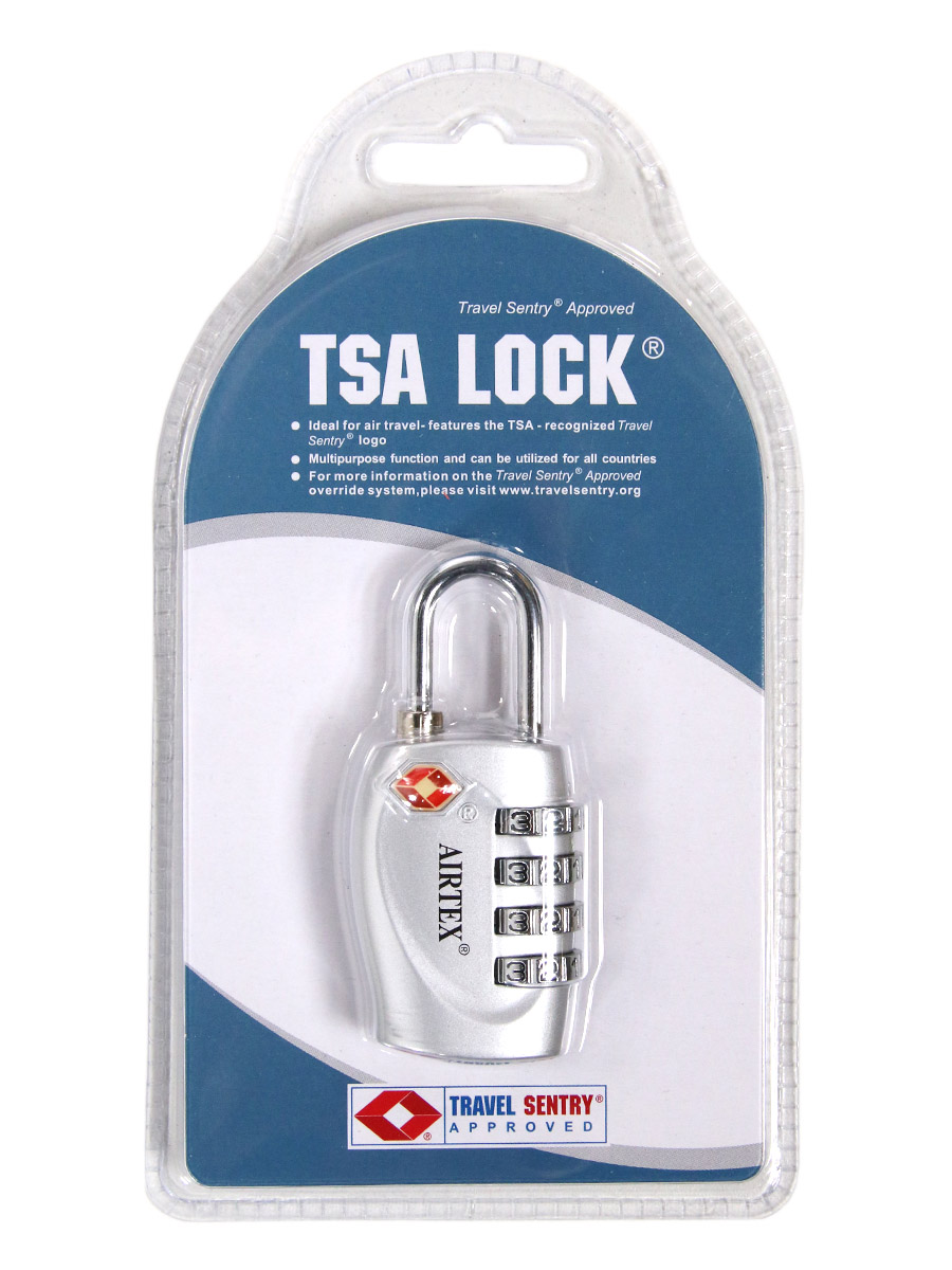 Cadenas À code TSA Airtex - 4 chiffres