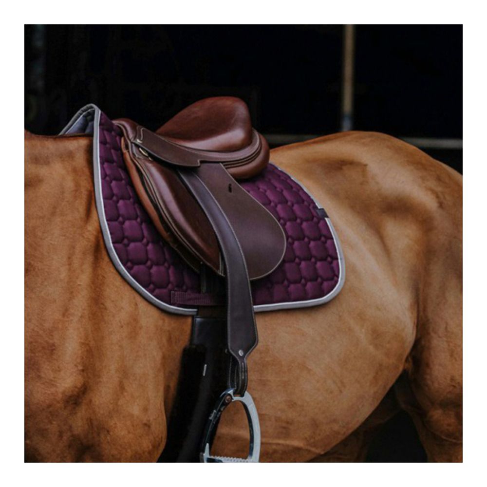 Equitheme ORION - Tapis mixte prune