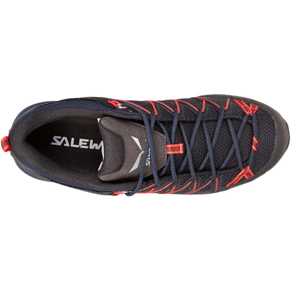 Chaussure de randonnée basse SALEWA WS MTN TRAINER LITE PREMIUM NAVY/FLUO CORAL