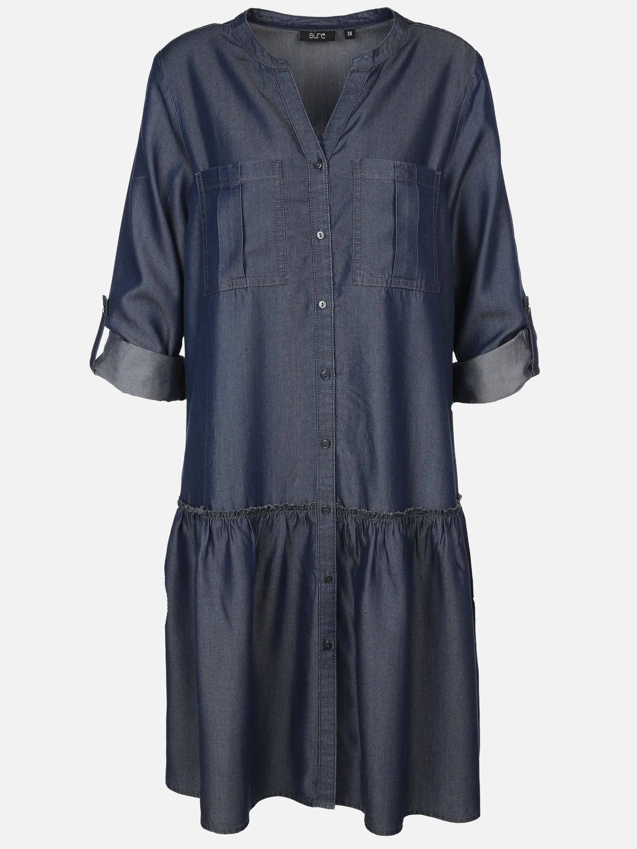 Damen Kleid in Jeansoptik