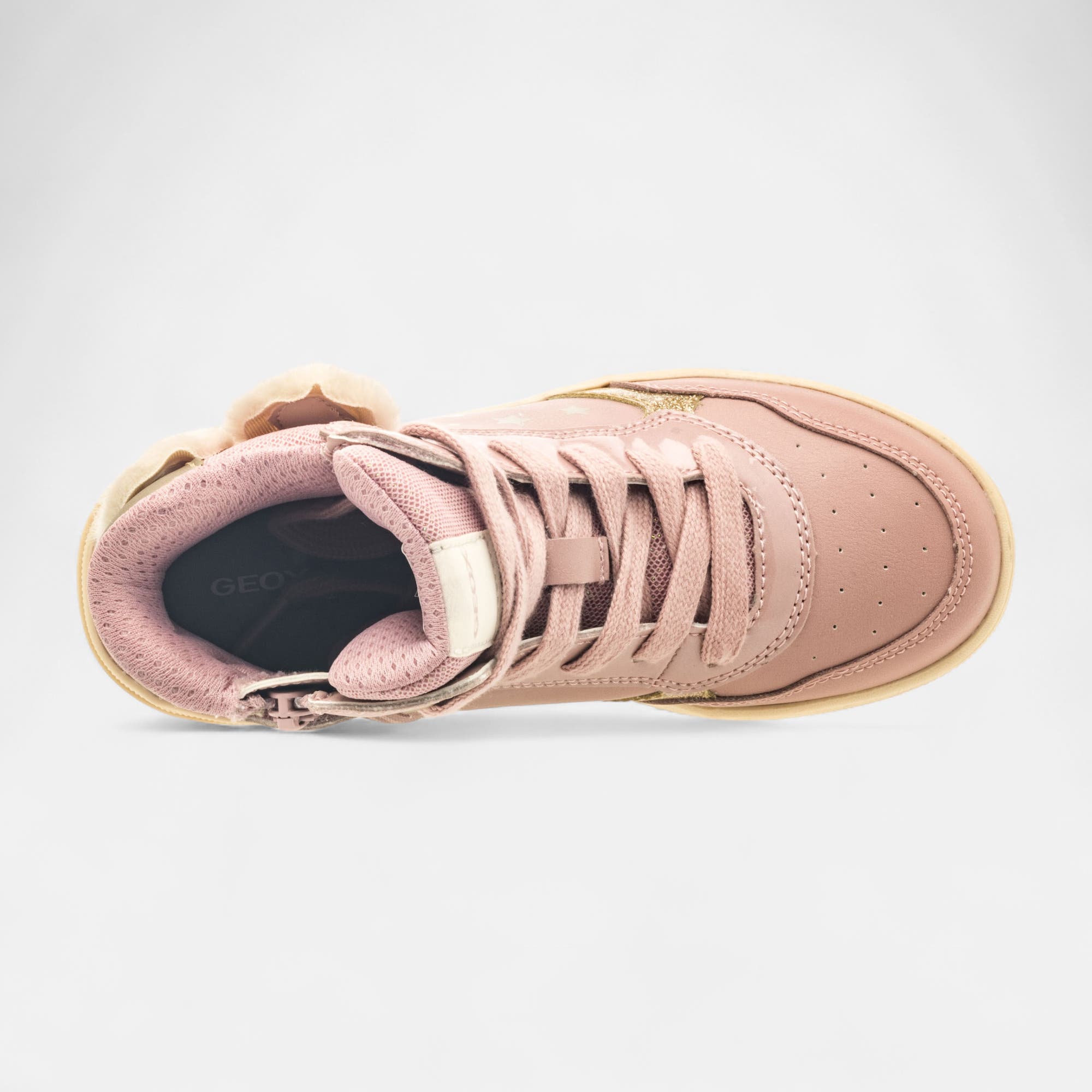 Baskets basses Fille rose
