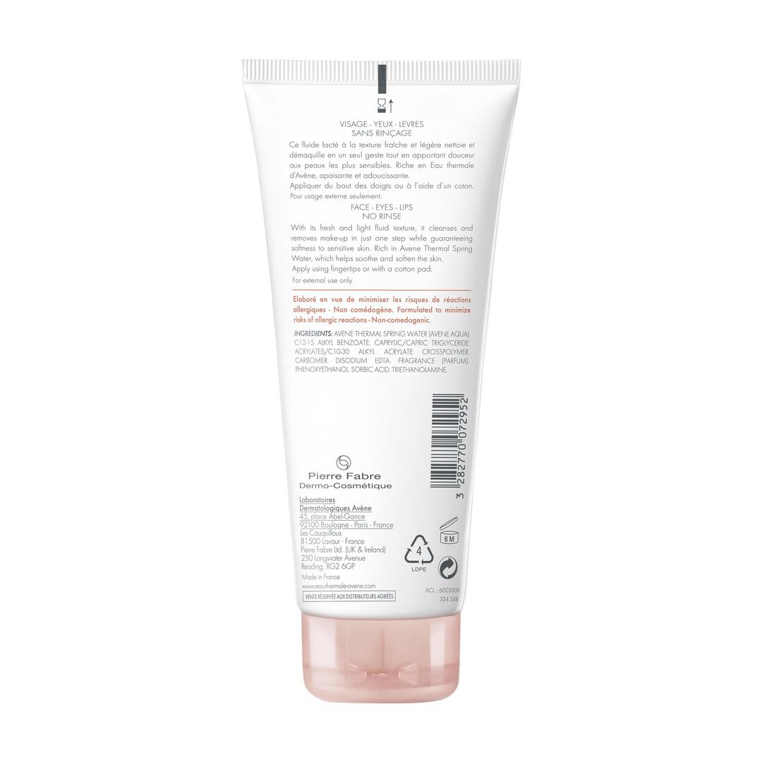 AVENE  Fluido Desmaquilhante 3 em 1 - 200ml