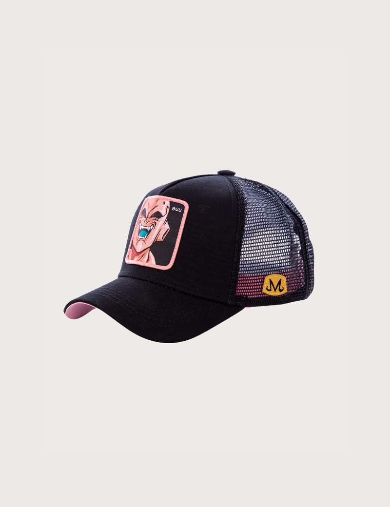 CAPSLAB CASQUETTE TRUCKER ENFANT BUU NOIR ROSE
