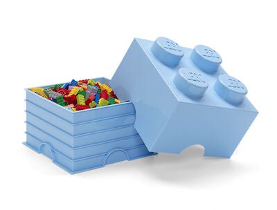 LEGO Oppbevaring 4, Lyseblå