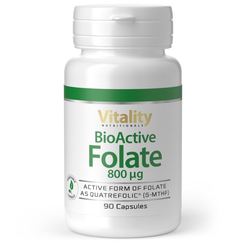 Folsäure 800 µg Bioaktiv - BioActive Folate Vitality Nutritionals