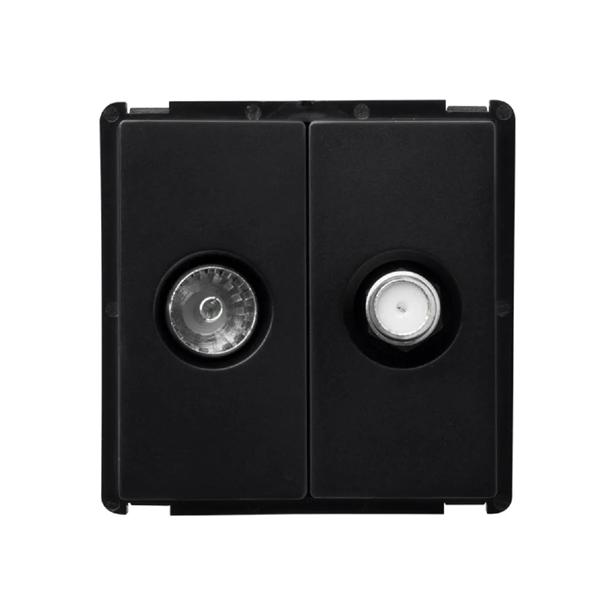 Ledkia Prise TV+Satellite Noir