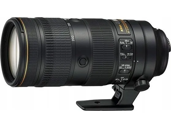 Nikon NIKKOR 70-200mm f/2.8E FL ED VR, Telefoto zoomobjektiv, 22/18, 70 - 200 mm, Billedstabilisator, Nikon AF-S, Nikon D, Autofokus