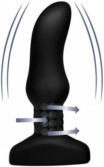Slim M Vibrerende Rimming Buttplug