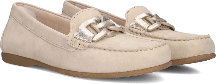 Gabor 201 Loafers Dames Instappers Beige