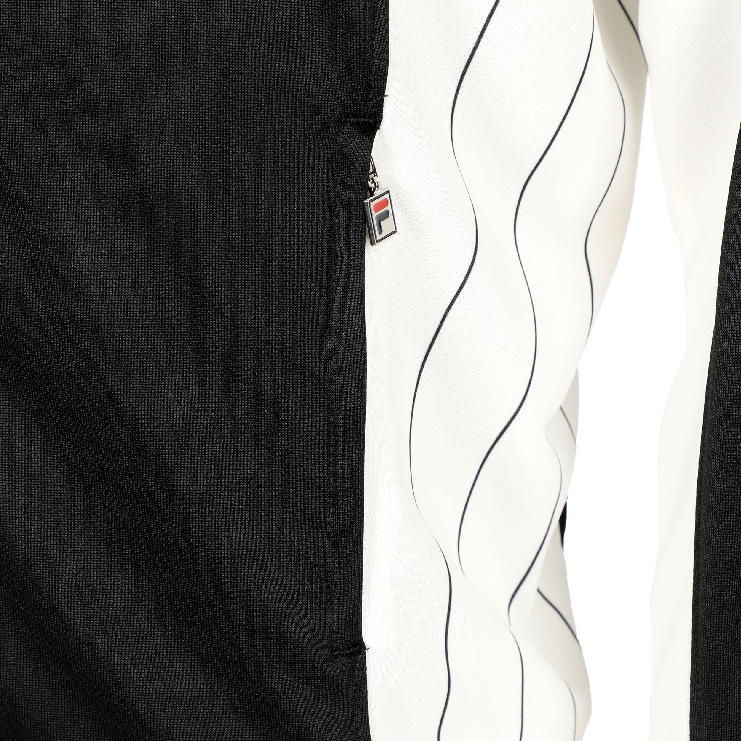 Fila Björn Veste De Survêtement Hommes - Noir , Blanc