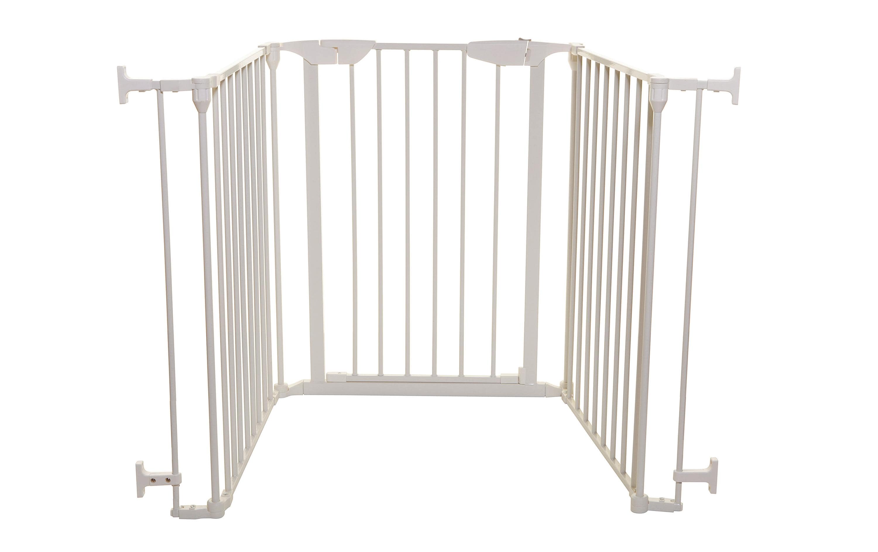 Absperrgitter Newport Weiss 85.5 cm - 200 cm<br>Barriere/Schutzgitter zum Anschrauben