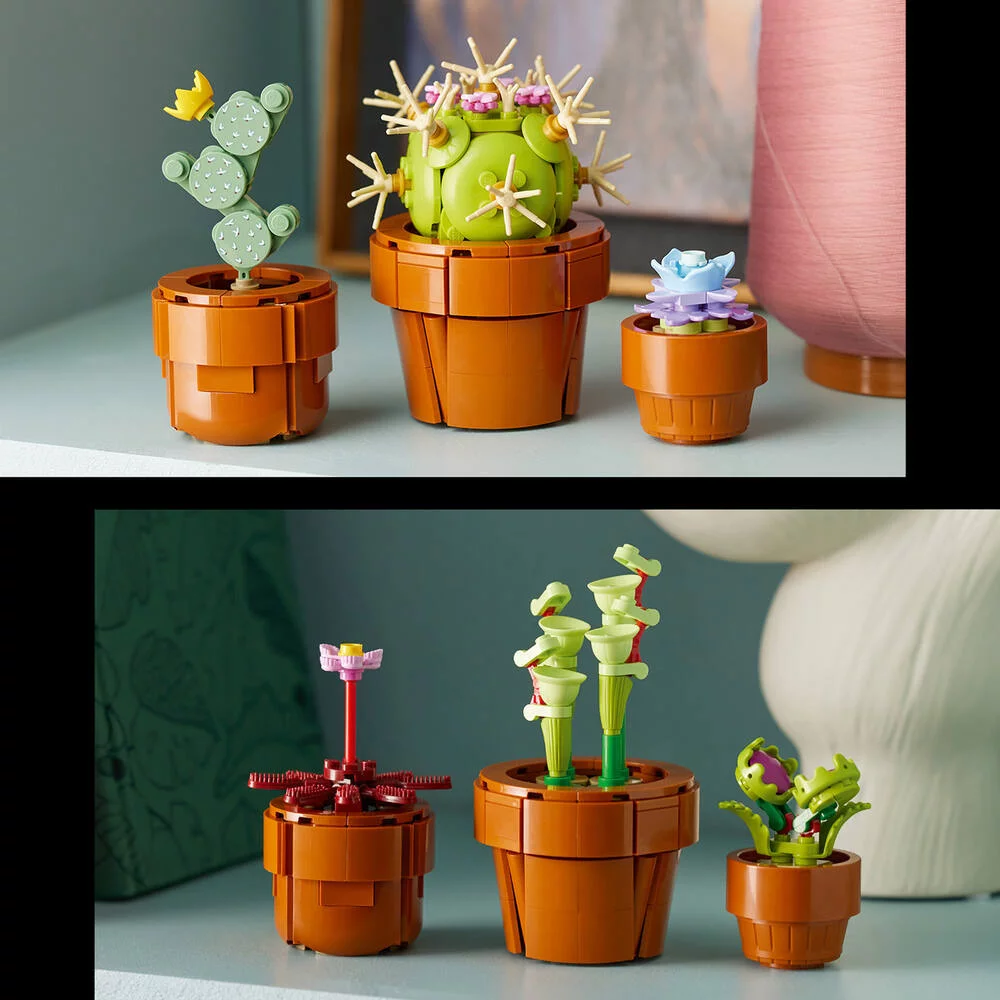 LEGO®ICONS 10329 LES PLANTES MINIATURES