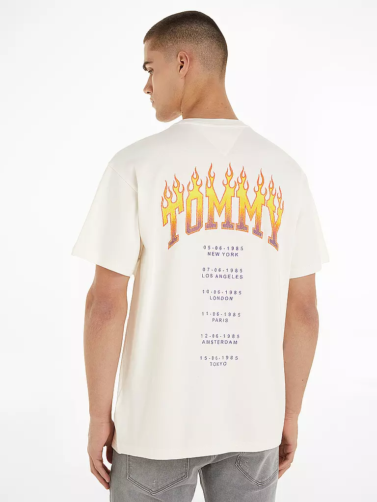 TOMMY JEANS T-Shirt weiss
