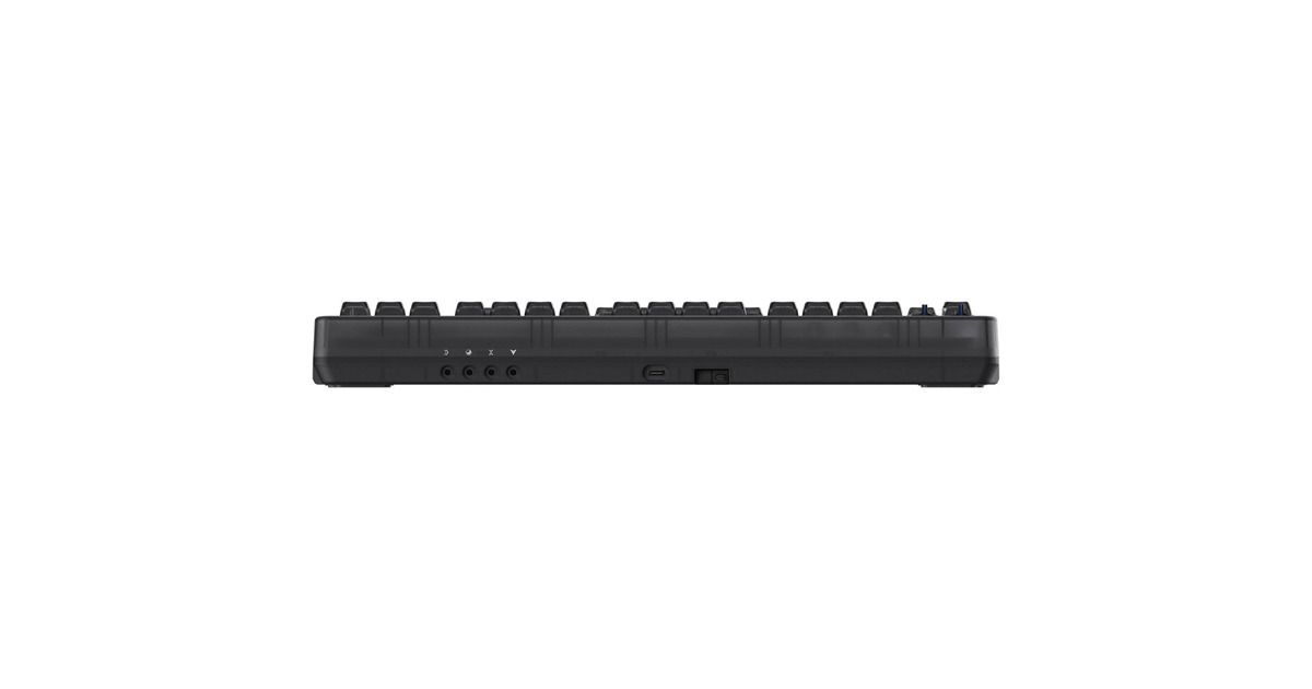 8BitDoRetro 87 Mechanical Keyboard - Mecha BREAK, gaming toetsenbord  (Zwart/blauw, US lay-out, Kailh Box Jellyfish Pro Glaze, TKL, ABS keycaps, Hot-swap, Bluetooth LE 5.0, Wireless 2.4GHz, USB)