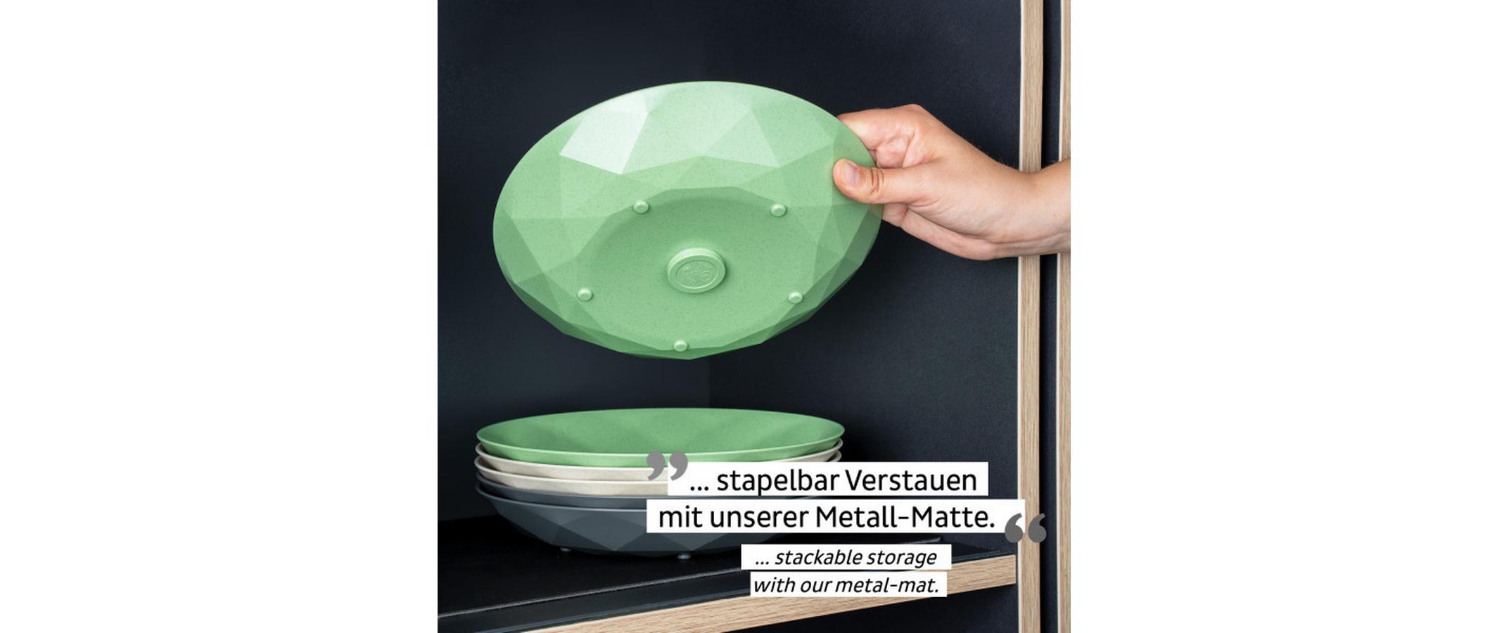 Universal Magnet Teller, GrünCamping-Magnet-Teller
