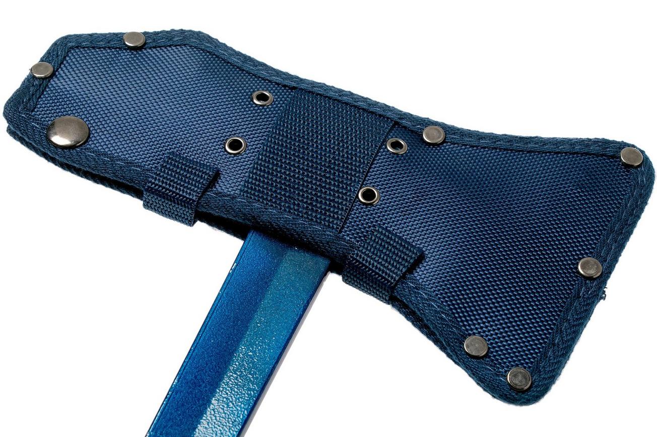 Estwing Black Eagle Tomahawk bijl EWE6TA blauw met nylon foedraal