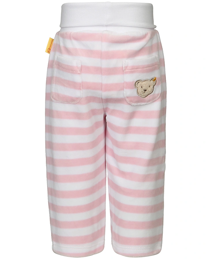 Nicki-Hose BASIC – BLOCKSTREIFEN in rosa