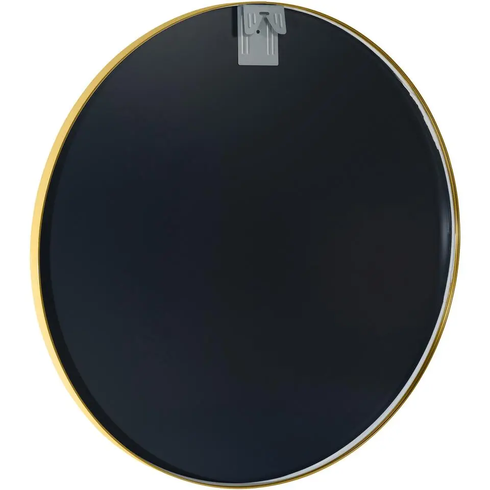 CLP Wandspiegel Elsie rond - Metaal - goudglans - 80cm