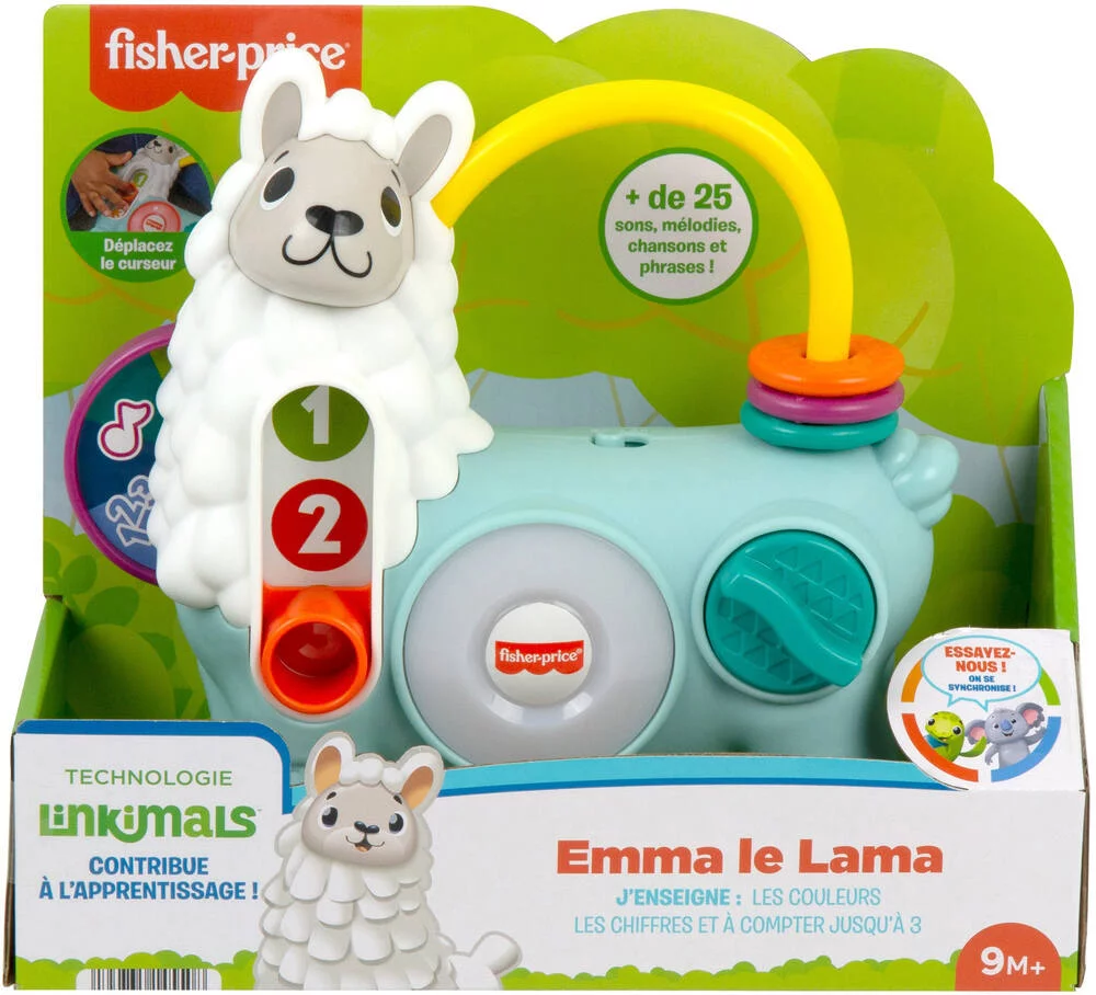 FISHER-PRICE - EMMA LE LAMA - JOUET D'EVEIL