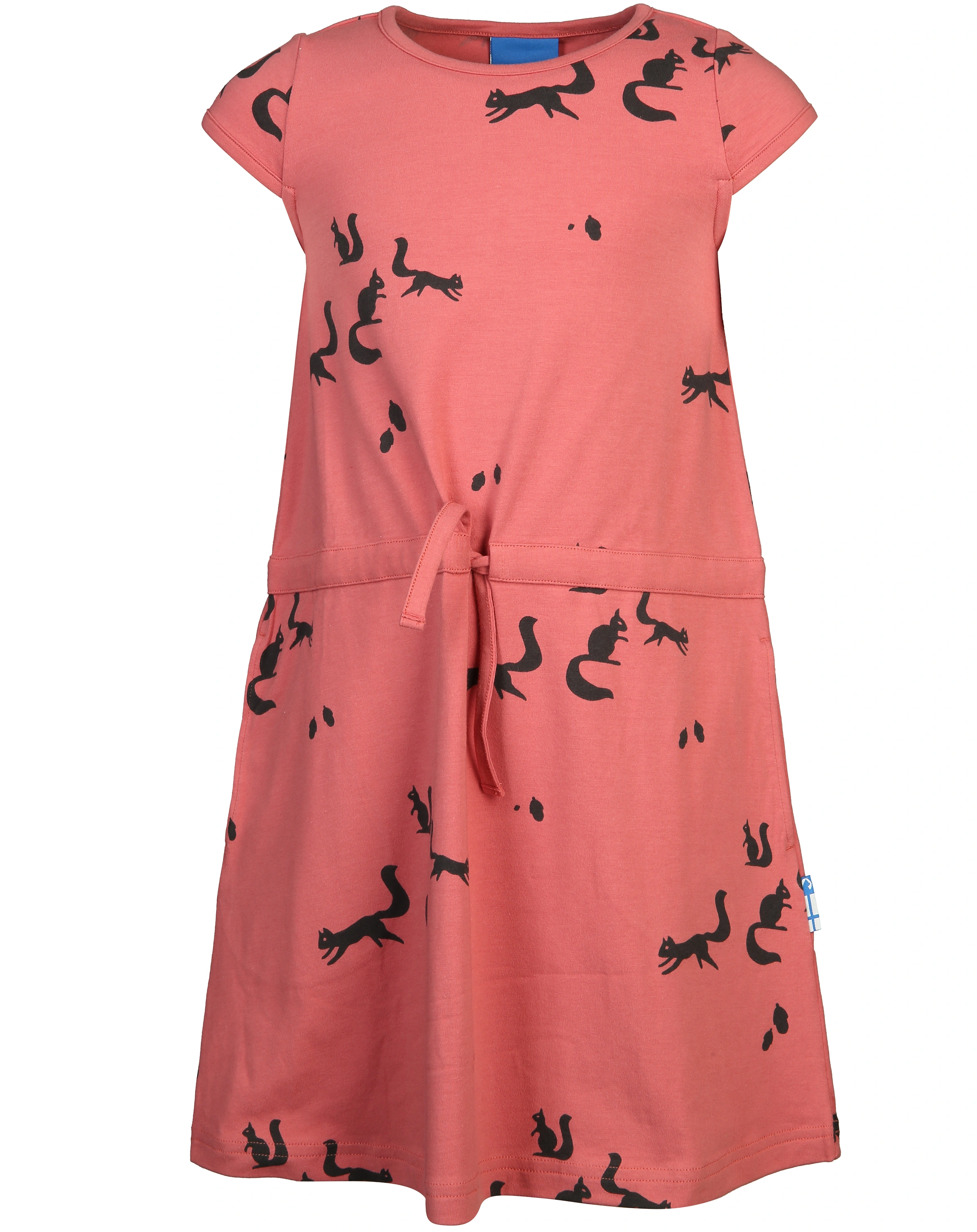 Kurzarm-Kleid KIRKAS in rose