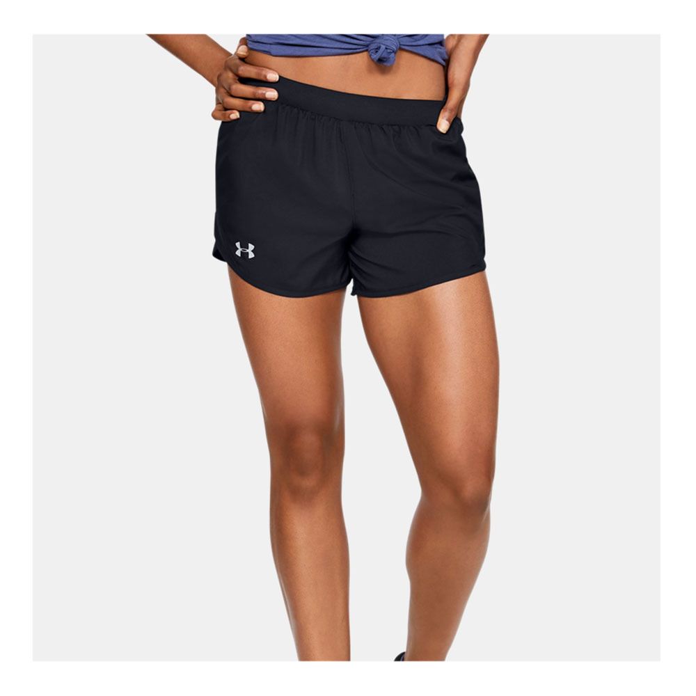 Under Armour FLY BY 2.0 - Short Femme noir