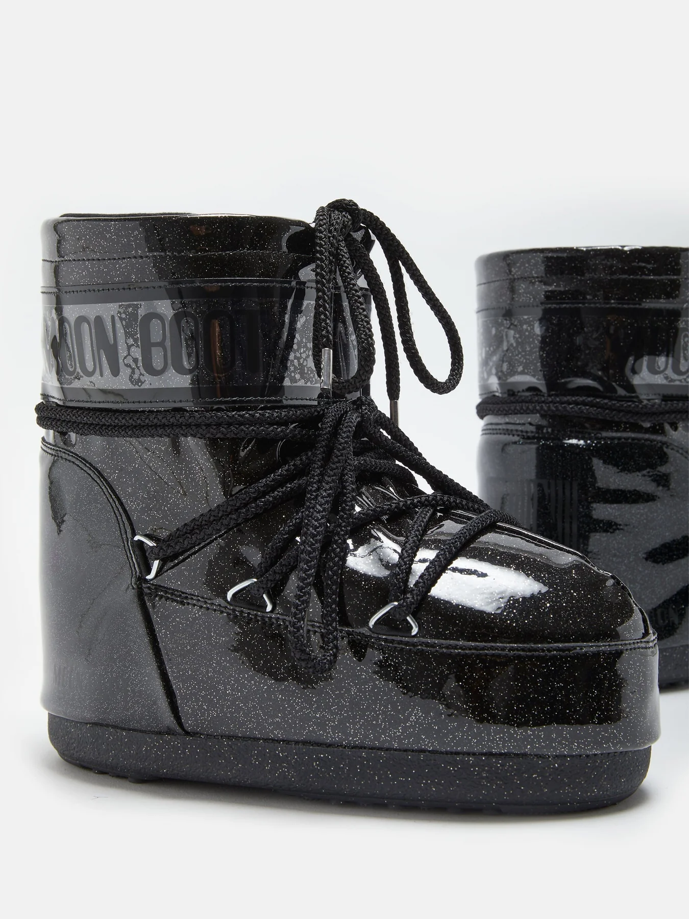 Moon Boot Mb Icon Low Glitter n001 black