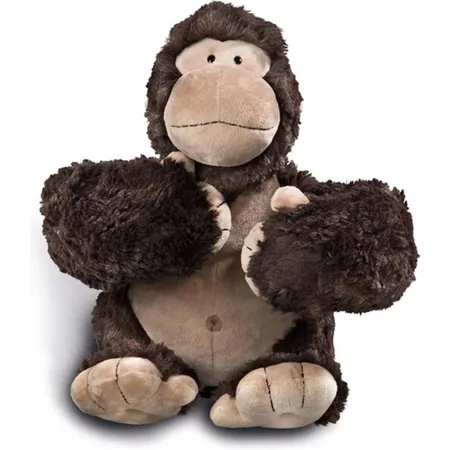 NICI Wild Friends Kuscheltier Gorilla Torben mit Trommel-Brust, 30 cm