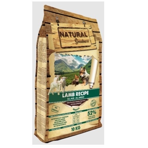 Ração Natural Greatness Sensitive Lamb para Cães