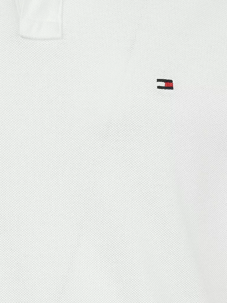 TOMMY HILFIGER Poloshirt Slim Fit weiss