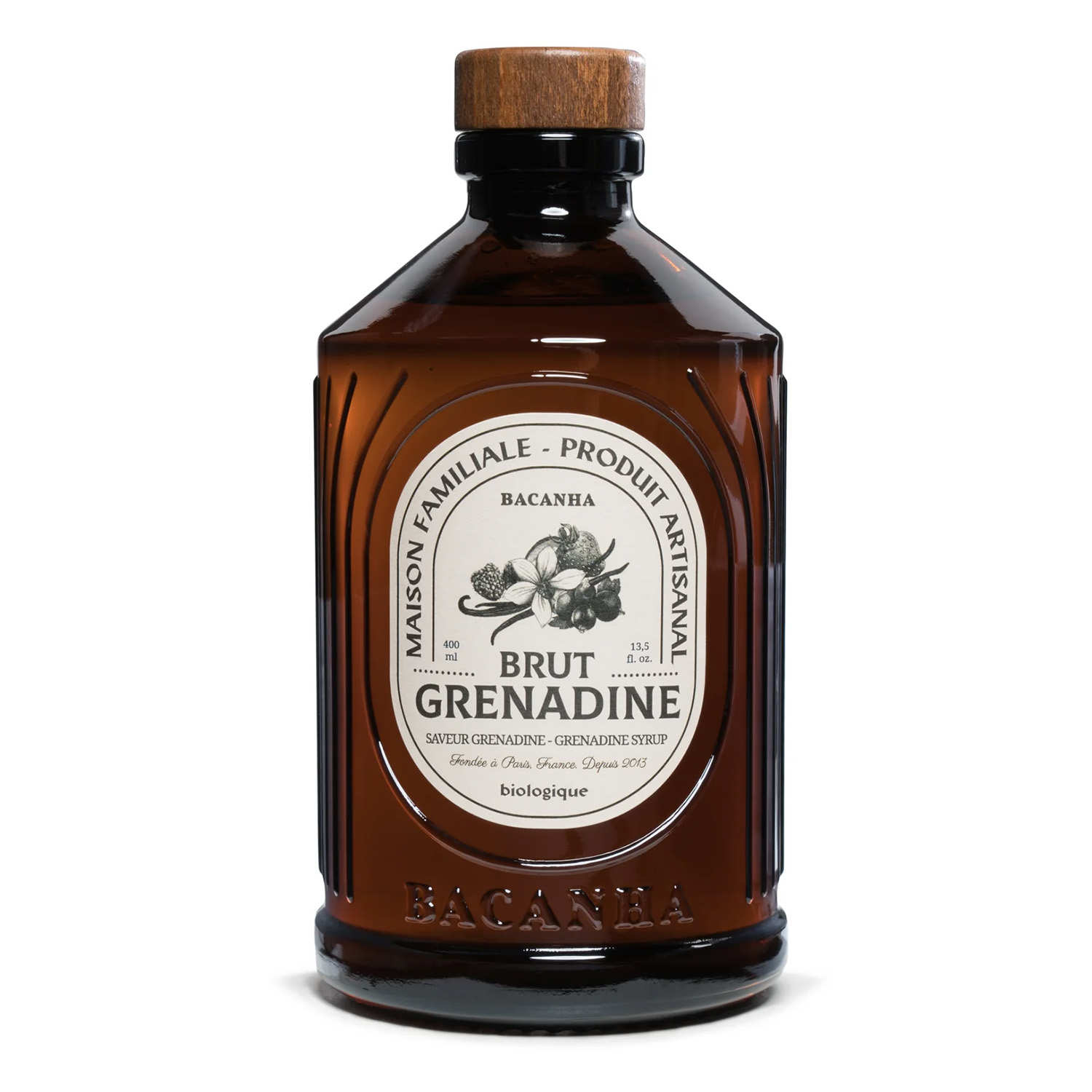 Sirop de grenadine brut bio - Bacanha