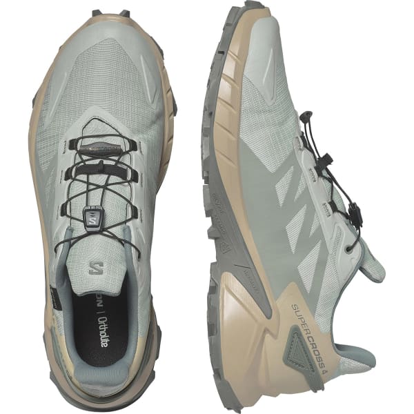 Chaussure trail SALOMON SUPERCROSS 4 GORE-TEX METAL/WHPEP/SEDON