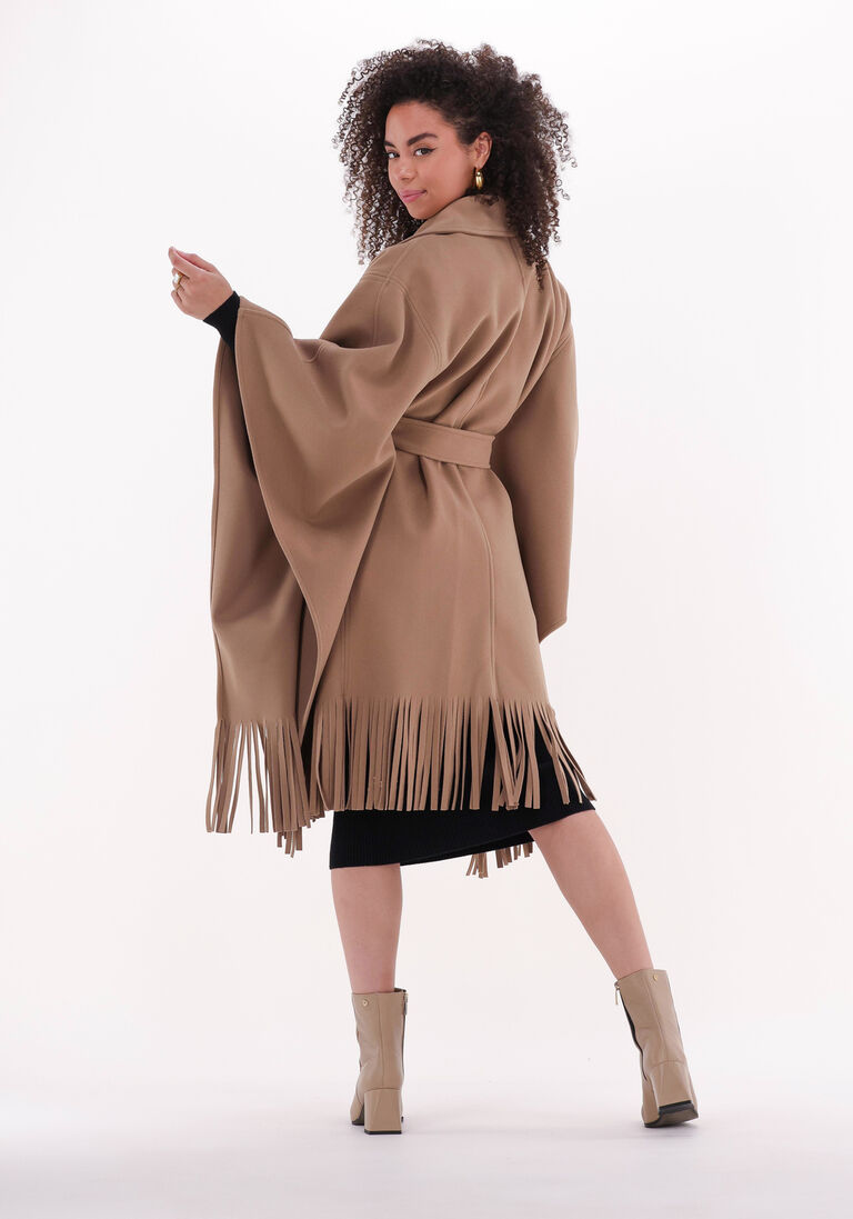 SILVIAN HEACH camel silvian heach mantel cloak mankster