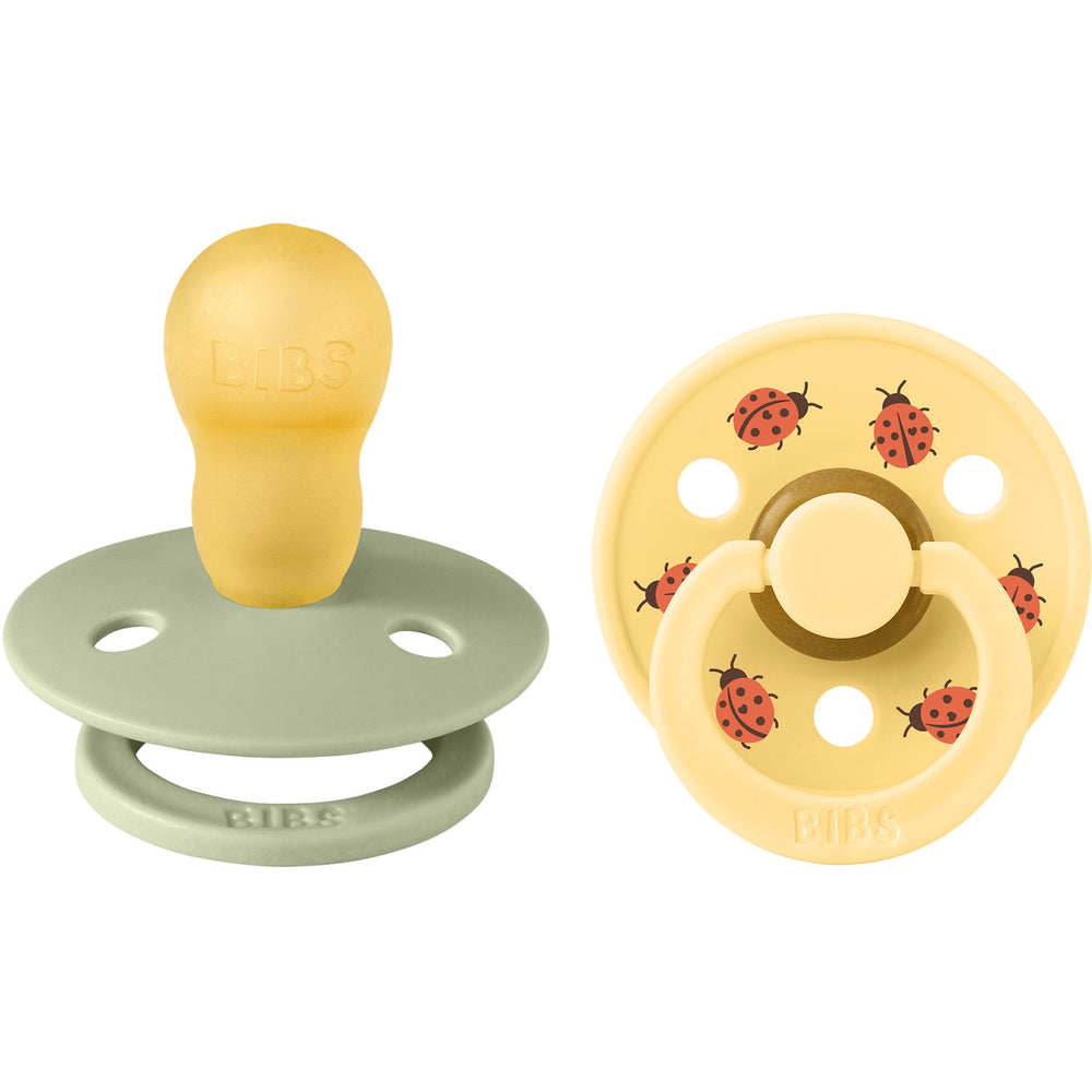 Køb Bibs Sage Mix Sut Studio Colour Ladybug Latex 2-Pak