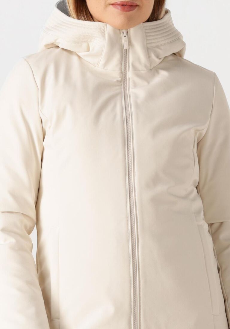 gebroken wit woolrich jack firth down parka