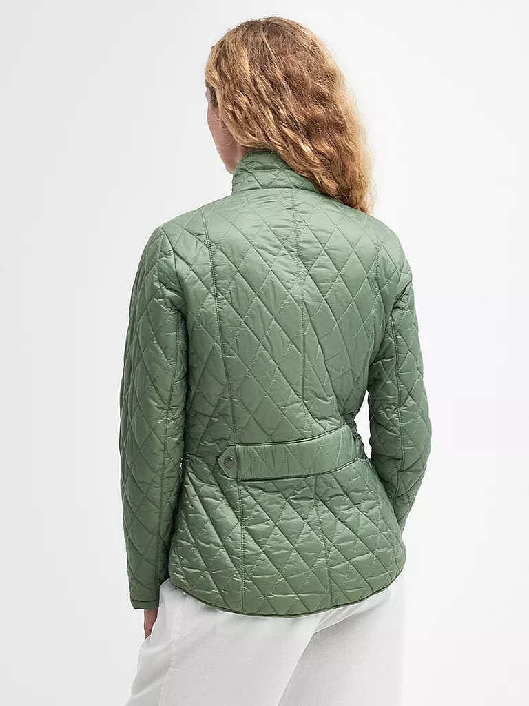 BARBOUR Steppjacke FLYWEIGHT CAVALRY hellgrün