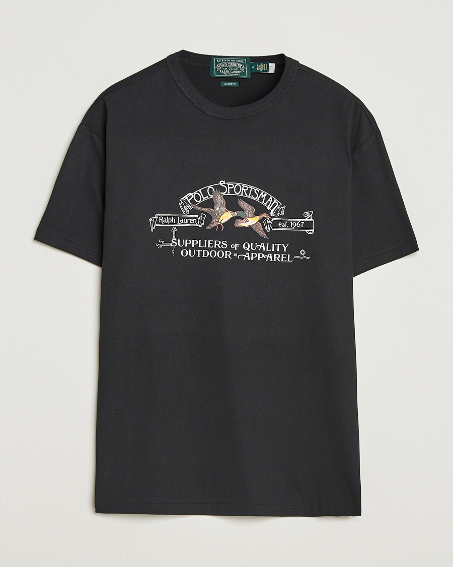 Polo Ralph Lauren Classic Fit Logo T-Shirt Polo Black