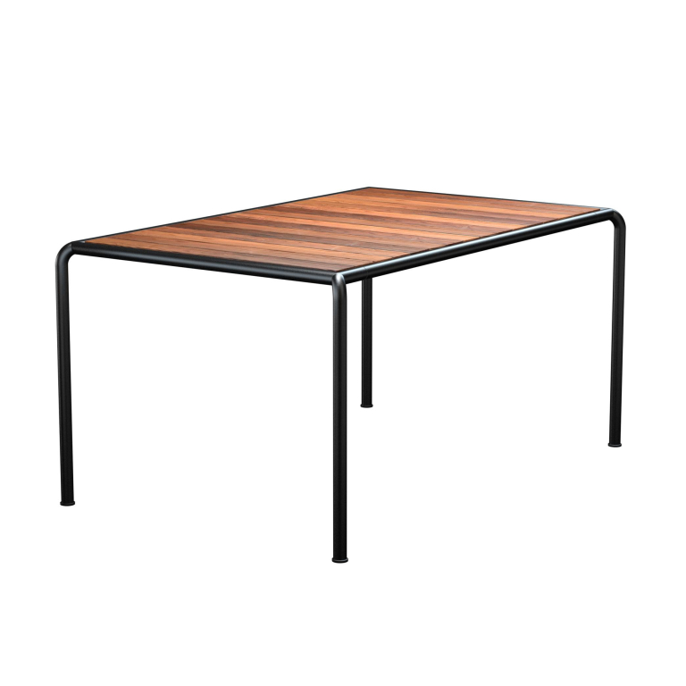 Houe Avanti tuintafel 153x98 Thermo Ash/Black