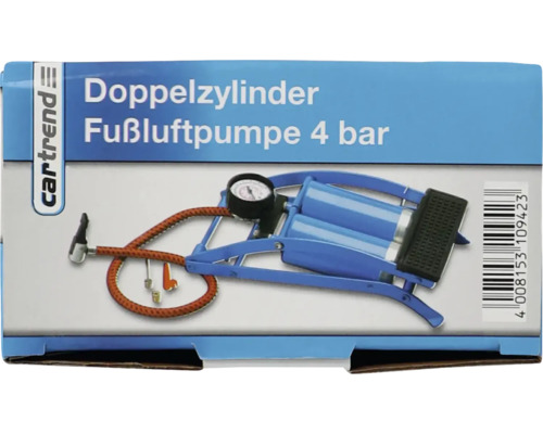 Voetpomp dubbele cilinder