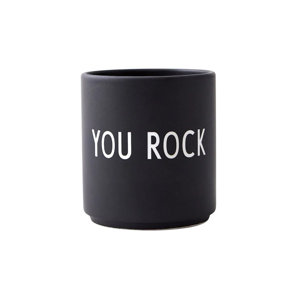 Design Letters  Favourite kop - Sort/You Rock