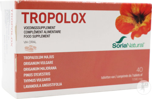Soria Natural Tropolox Comprimés 40x950mg