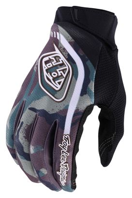 Gants Longs Troy Lee Designs GP Pro Vert Camo