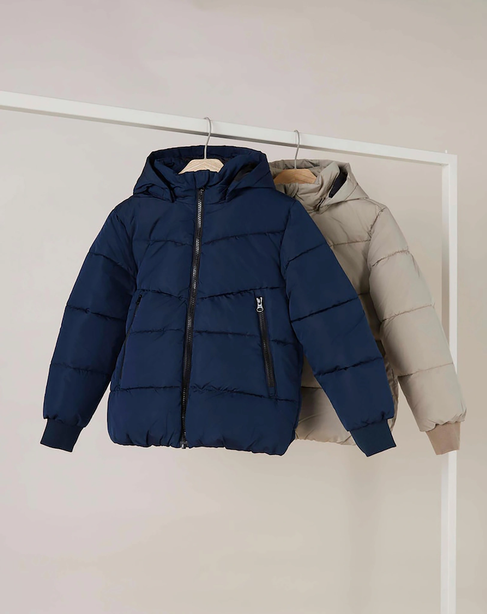 Steppjacke NKMMUSIC in dark sapphire