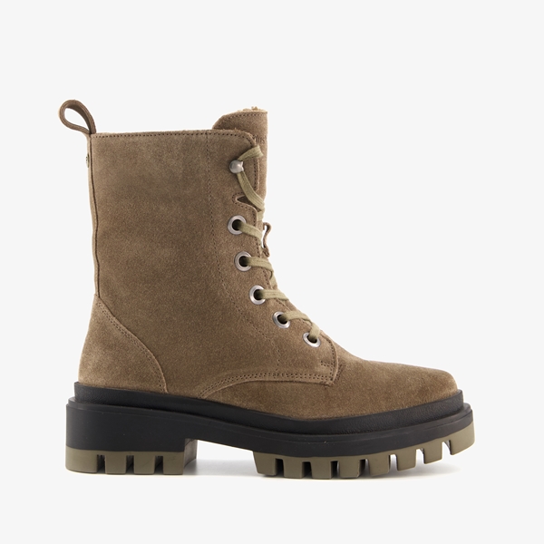 Hush Puppies leren dames veterboots