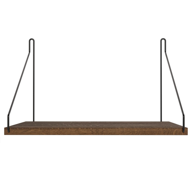 Frama Shelf wandplank 40x27 donker/zwart