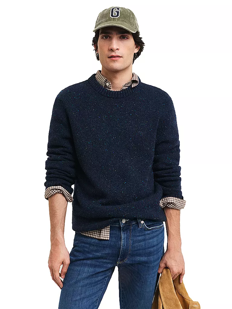 GANT Pullover  dunkelblau