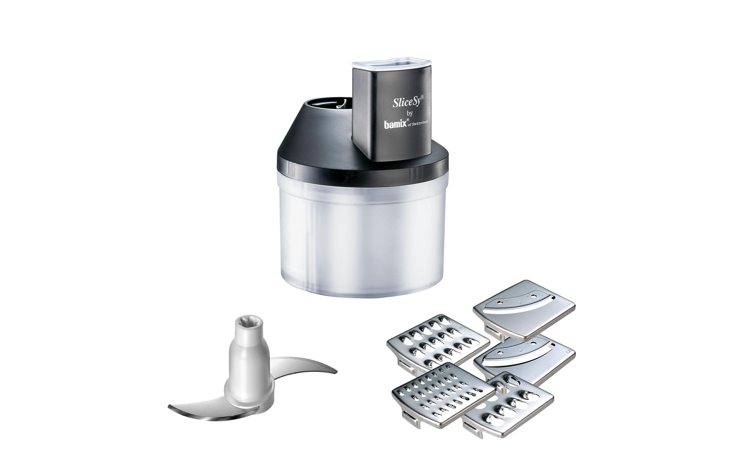 Zerkleinerer-Aufsatz SliceSy Schwarz<br>Zubehör SliceSy für alle Bamix Stabmixer ab 180 Watt