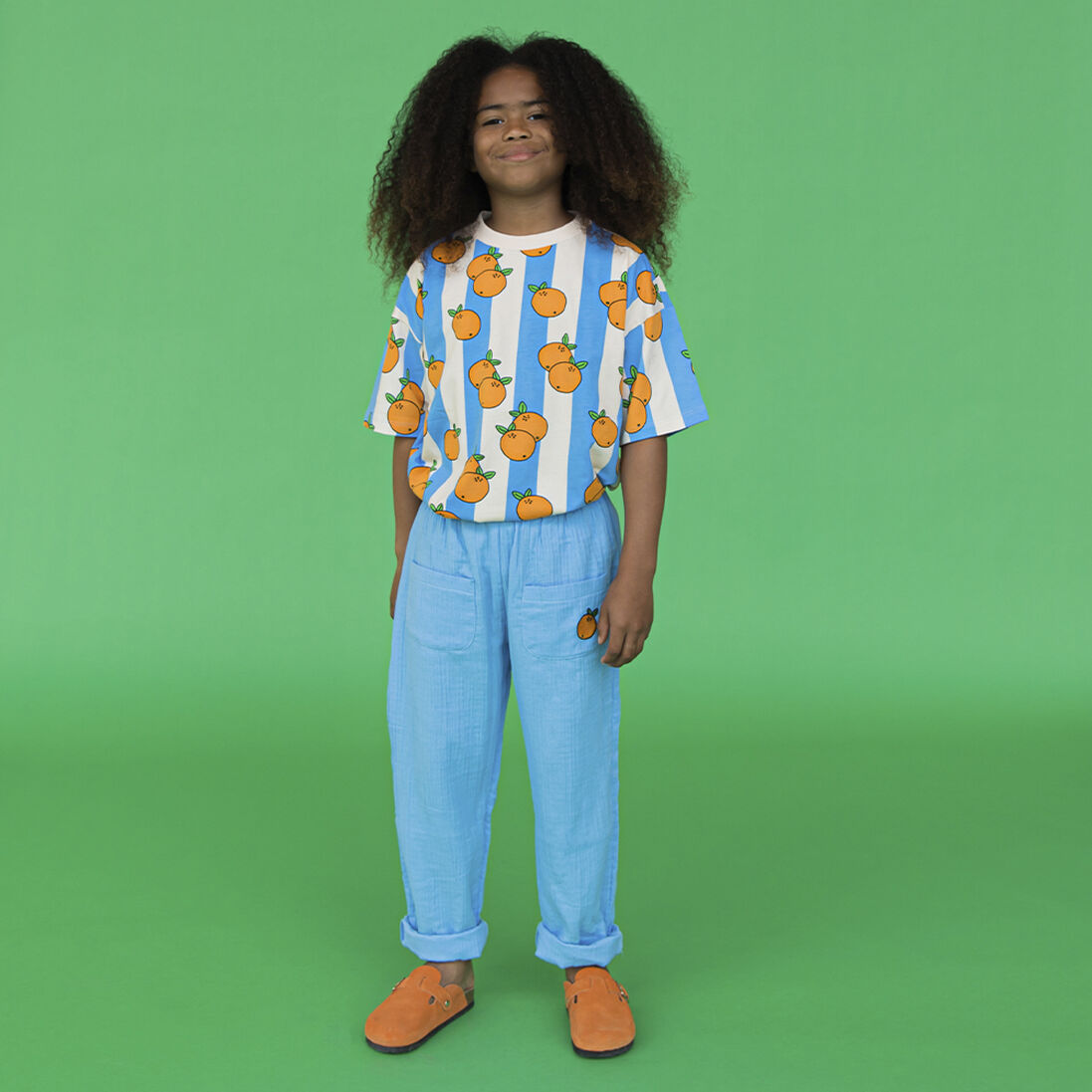 CARLIJNQ multi carlijnq t-shirt orange - t-shirt oversized