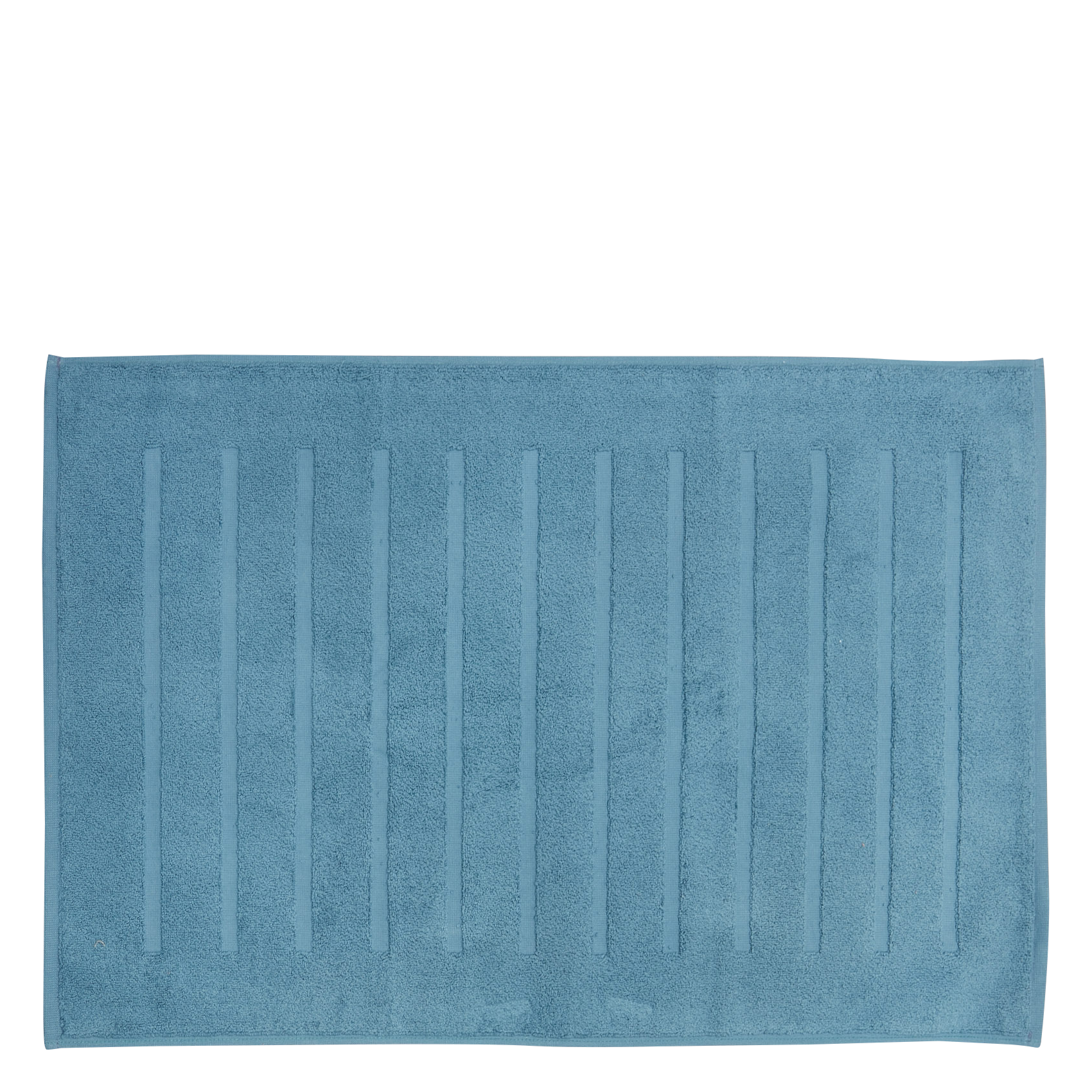 Tapis de bain en coton | Bleu
