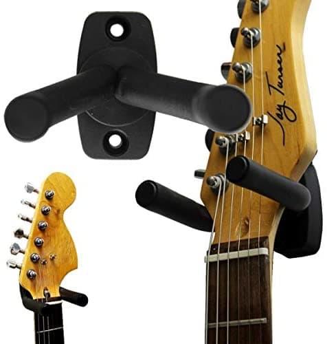 INF Universell gitarhenger Sort  2-pack