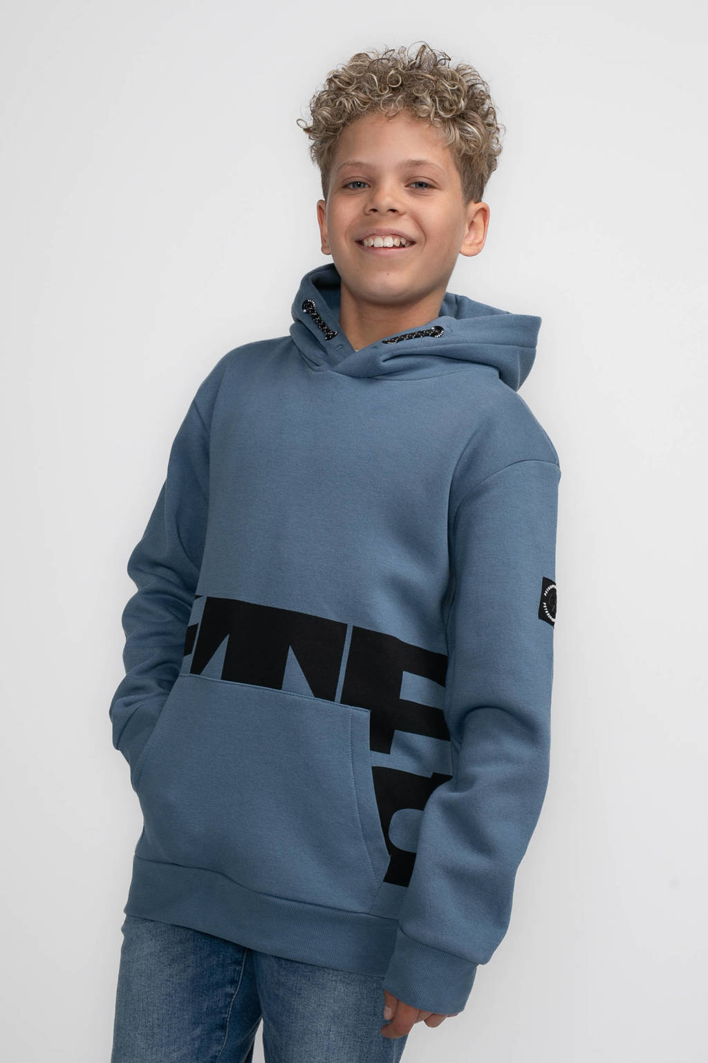 Petrol Industries hoodie blauw